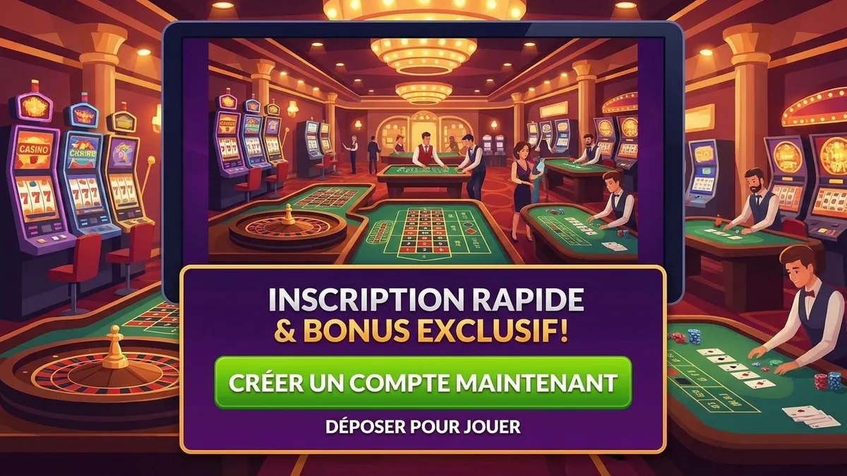 Inscription avec bonus